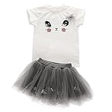 MIOIM 上下セット キッズ 女の子 Tシャツ パンツ セットアップ ガールズ タンクトップ チュール スカート 子供 発表会 入園式 文化祭 七三五 花嫁 お嬢様 ドレス