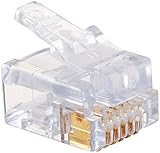 Platinum Tools 100026B EZ-RJ12/11 Connector, 100-Pack [並行輸入品]