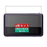 4枚 Sukix ブルーライトカット フィルム 、 Sony ソニー Cyber-shot DSC-TX66 向けの 液晶保護フィルム ブルーライトカットフィルム シート シール 保護フィルム（非 ガラスフィルム 強化ガラス ガラス ケース カバー ） new version