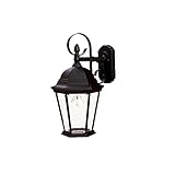 Acclaim 5412BK New Orleans Collection 1-Light Wall Mount Outdoor Light Fixture, Matte Black [並行輸入品]