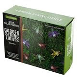 Dragonfly Solar Powered LED String Lights - Pack of 1 by bulk buys