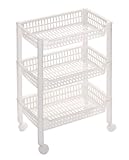 ライクイット キッチンワゴン シルキーワゴン 30 シルキーホワイト 本体/幅46.2×奥行29.2×高さ67.2cm 145686