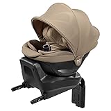 カーメイト(エールベベ) チャイルドシート 安全基準(R129) ISOFIX 回転式 新生児から使える 除菌 クルットRザ・ファースト2 