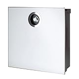 ポスト 郵便受け 郵便ポスト 大型配達物対応 ヴァリオ ネオ スクエア 壁掛けタイプ(ダイヤル錠付) フロストホワイト