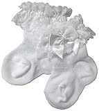 ベビーストーリー 新生児リボンレースソックス 7cm ~ 9cm 6051 日本製