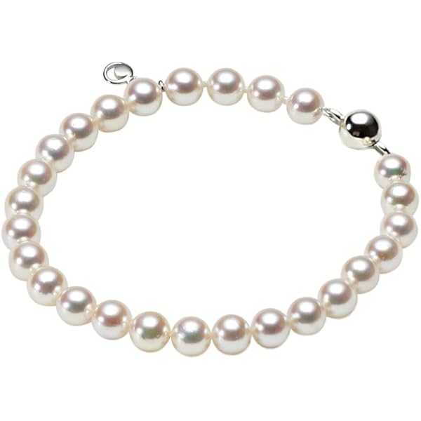 K18真珠ブレスレット 9.0-11.0mm Amazon.co.jp: [ムーンレーベル] Waltz パール ブレスレット K18