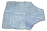 火の粉を防げ 溶接 用 エプロン 手袋 靴 カバー (エプロン　青)