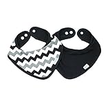 Bumkins Bandana Bib, Black Chevron by Bumkins [並行輸入品]