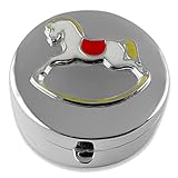 スターリングシルバーの木馬の思い出し品の箱