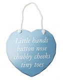 Baby's Room Hanging Heart - Cute Saying! Baby Boys Room by Leonardo