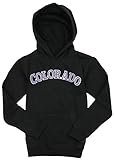 Colorado Rockies MLB Big Boys 300 Hitter Hoodie – ブラック M
