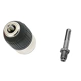 Dovewill SDSアダプター/アダプタ　ドリルチャック　13mmキーレスチャック　2-13mmツイストドリル　実用