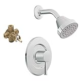 Moen KSLE-P-T2702EPCR Level 4-Inch Showerhead, Chrome [並行輸入品]