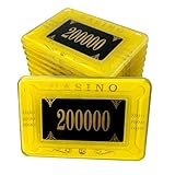 TX GIRL アクリル製 ポーカーチップ カジノチップ チップ ポーカーチップ 10枚 セット ポーカー カジノ 14色