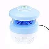 蚊取り器 LED 吸引式 捕虫器 USB接続 静音 蚊除けライト エコ 安全 赤ちゃん マタニティ ペット 人気 ユスリカよけ 蚊対策グッズ 害虫対策用品 おしゃれ 生活雑貨 プレゼント ギフト ブル