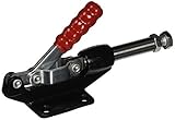 DealMux 304EM 45ミリメートルプランジャStrokレッドハンドルプッシュプル型トグルクランプ、45ミリメートル