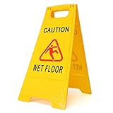 Beho-プロフェッショナルな濡れたフロアの警告注意危険なぬるま湯の安全のサインを掃除する
