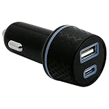ラスタバナナ 充電器 車 カーチャージャー DC充電器 Type-C PD PPS対応 Power Delivery Type-A 合計32W RDCCA32W01BK