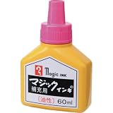 マジックインキ 補充インキ 60ml 桃 MHJ60B-T12 工業用マーカー