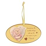 Winnie The Pooh Baby Oval Hanging Plaque by Winnie the Pooh