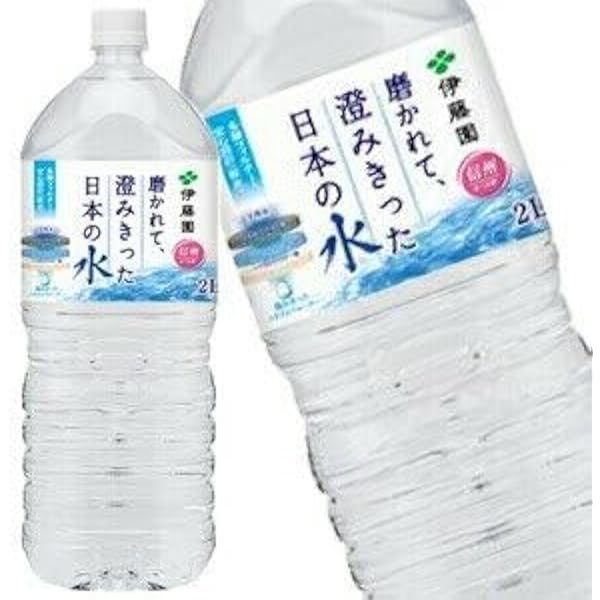 Water One 専用水6本 Amazon.co.jp: 磨かれて、澄みきった日本の水 2L×6本 1ケース