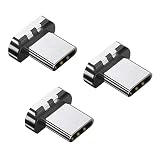Sisyphy 磁気 急速充電 USB TYPE C アダプタ アダプター 変換アダプタ専用端子 Sisyphy磁気急速充電USBCケーブル対応 （3枚入り)
