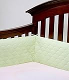 Lifenest Breathable Padded Mesh Crib Bumper -Green by UBIMED [並行輸入品]