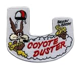 ワッペン コヨーテ DUSTER COYOTE アメカジ アイロンワッペン 刺しゅう アップリケ パッチ