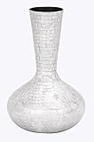 Deco 79 Metal Mirror Vase 18 by 12-Inch [並行輸入品]