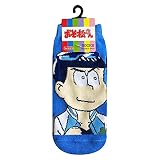 スモール・プラネット おそ松さん レディース靴下 カラ松 PE1001J ブルー