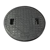 複合樹脂製マンホール(歩道用) 蓋のみ フタ径498mm 穴径450mm用 HRM-450