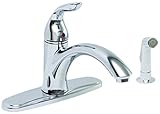 Premier 126963 Waterfront Kitchen Faucet With Single Handle And Side Spray, Chrome, Lead Free [並行輸入品