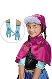 Disguise Anna Bonnet & Gloves Costume [並行輸入品]