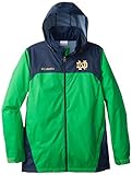 NCAA Notre Dame Fighting Irish Collegiate Glennaker Lake Rainジャケット L グリーン