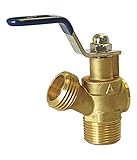 Americanバルブm75qt 1 / 2 "四半期TurnボイラーDrain MIP、1 / 2インチ