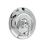 American Standard T038500.002 Tropic Valve Only Trim Kit with Brass Escutcheon, Polished Chrome [並行輸