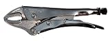 Grip-On 121-07 7-Inch Curved Jaw Locking Pliers, Nickel-Plated [並行輸入品]