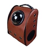 1stモール ペットバッグ 宇宙船 カプセル型 ペットバッグ リュック ペット バッグ 犬猫兼...