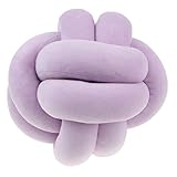 IPOTCH ボール枕　抱き枕　クッション　結び目　ベビー　赤ちゃん用　全６色 - 紫の