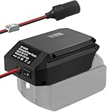 bumxca 18V→12V マキタ18Vバッテリー対応 dc降圧コンバーター バッテリーアダプター 【最大130W 15-21V入力 5-13V出力調整可能】 ON/OFFスイッチ付き 15CM外漏れ線付き 過電流/低電圧/短絡/過熱保護 dcdcコンバーター DC-DC降圧コンバー DIY 電動工具/車載冷蔵庫/監視装置/作業灯/RC玩具/ロボット コンパクト 【本体のみ バッテリー別売り】