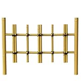 竹垣 プラスチック四つ目垣 サイズ小 幅2尺 W60cm×H45cm