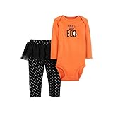 Carters赤ちゃん女の子Aunties Little BooハロウィンBodysuit & Tutu Pant