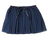 ANGELIEBE エンジェリーベ ベビー オリジナル ブルマ 付き チュール スカート 新生児 赤ちゃん おむつカバー 女の子 60～70㎝ ネイビー 5521213 55212