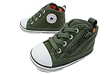 (コンバース)CONVERSE 7CK656 7CK655 BABY ALL STAR N MA-NYLON Z キッズ スニーカー ベビー 15.0cm OLIVE