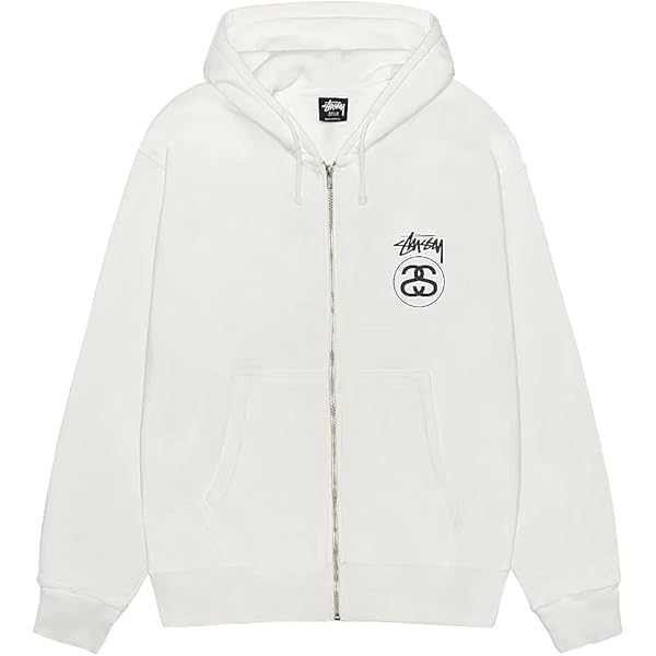 Amazon.co.jp: STUSSY ステューシージップアップパーカー ベーシック