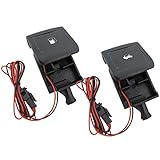 LED付き フューエル & ボンネットオープナー 【白】【20系/30系前期 アルファード・ヴェルファイア用】 ac433-01