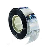 Kicode ビジュアル可聴アンチバード発光リボンフラッシュバードスキャンテープの抑制90M庭、ドック、ボートに最適