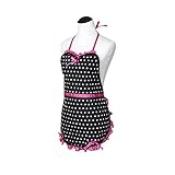 (Dreamy Dots) - Flirty Aprons Women's Sultry Apron, Dreamy Dots