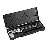 デジタルCaliper 150 mm / 6inchインチ/ミリメートル変換ステンレススチール電子デジタルキャリパー正確なノギスツールLarge LCD画面