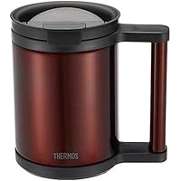 サーモス 真空断熱マグ 280ml クリアブラウン JCP-280C CBW